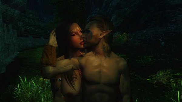 Тёмной ноченькой... SkyrimLE