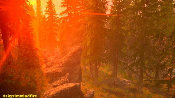 Закатное солнце Скайрима.. (сборка 6.0 ЛЕТО)