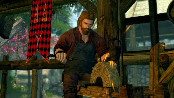 Похоже, Алвор все деньги потратил на кузню! )))