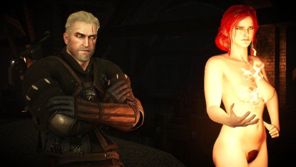 Геральт и Трисс собрались надовать Храмовой страже..