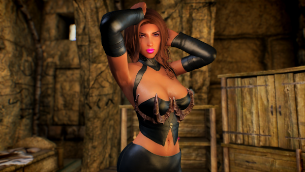 SkyrimSE 6.0 (Лето) - Jessie в коже