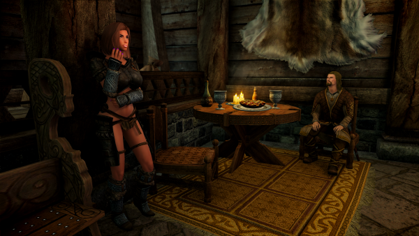 SkyrimSE 6.0 (Лето) - Флирт Jessie