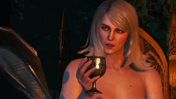 Загадочная такая Кейра.. )) WITCHER III