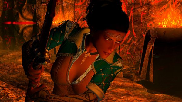 С мечом Блэдскал.. SkyrimSE (сборка 6.0)