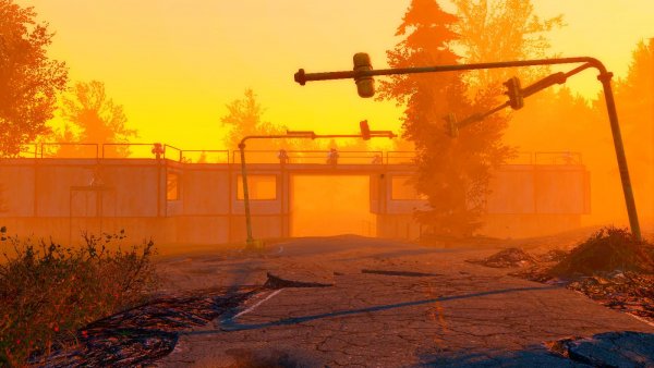 Моё поселение-форт на перекрёстке опасных дорог! Fallout-4