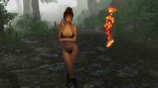 Шэйла в туманном лесочке.. (сборка 3.0)