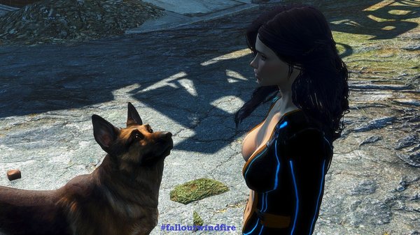 Пойдем псина, будеш охранять!