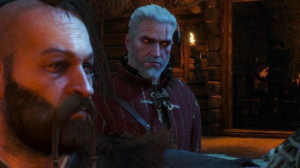 Подстриги усы, мужик! )) witcher3