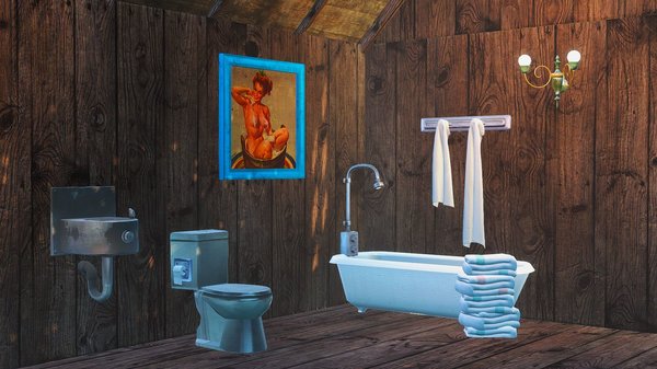 Ванна красотки.. Мои поселения в Fallout-4