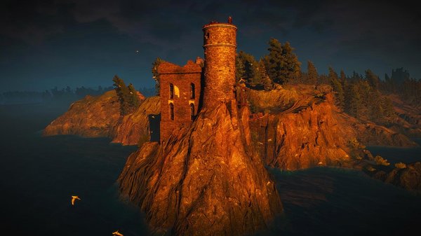 Маяк на скале.. WITCHER III