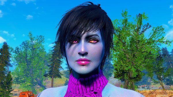 Вайлет - моя любимая красотка! Fallout4