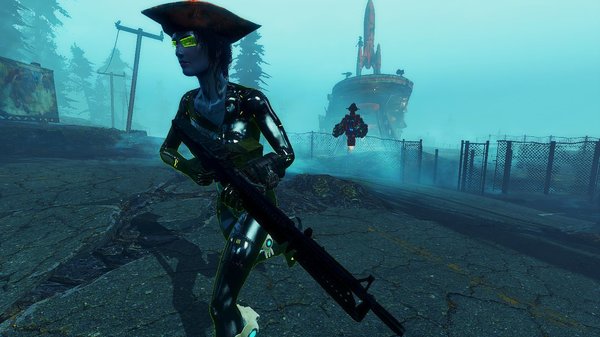 Вайлет с Гатлингом отправились по делам! ;)