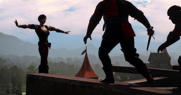 Эльфийка акробатка.. ВЕДЬМАК III (сборка Торна)