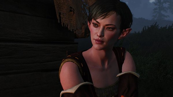 Циркачка эльфийка.. ВЕДЬМАК III (сборка Торна)