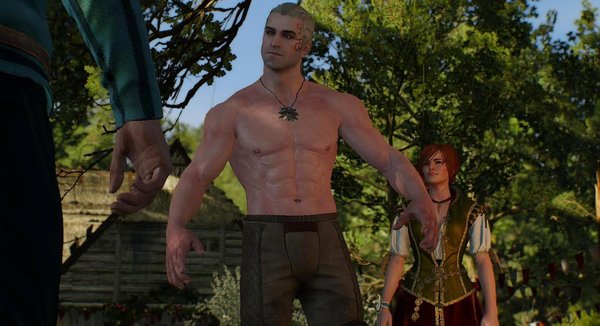 Геральт: а почему бы не искупаться?!