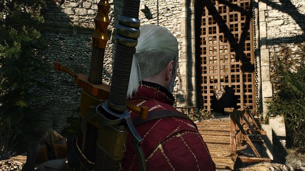 У врат Каэр Морхен, которые пробила Дикая Охота