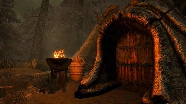 Ещё со времён Morrowind нравятся домики ))