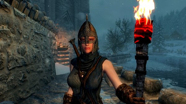 Стражница Виндхельма.. SkyrimSE (сборка 6.0 ЛЕТО)
