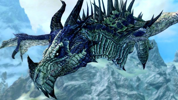 Дракон в небе.. SkyrimSE (сборка 6.0)