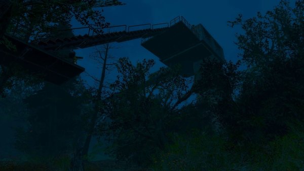 Новый дом - над деревьями! Fallout-4