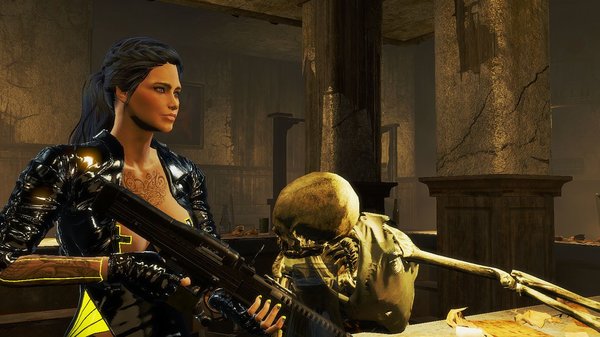 Скелет давно, а всё туда же ;) FALLOUT-4 (Сборка 6.2)