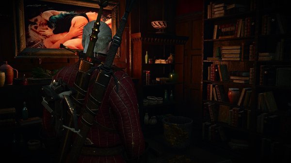 Геральт: А такой картины у меня нет!  ))