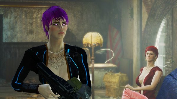 ЕВА и матушка Мёрфи ;) FALLOUT-4 (Сборка 6.2)