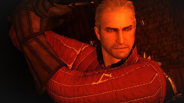 Геральт пришёл забрать "оплату штрафа" ;)