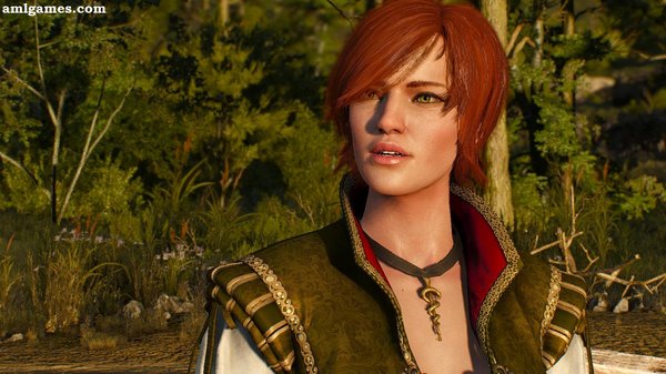 Шанни, с румянцем на лице.. ВЕДЬМАК III (сборка Торна)