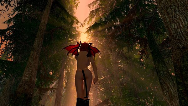 Соблазнительная и опасная - суккуба. SkyrimSE (сборка 6.0)