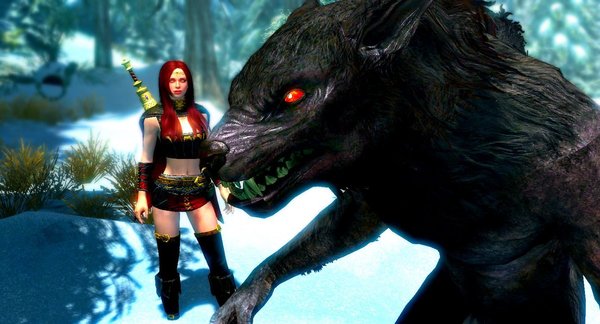 Эйран представился Серане волком! ;)