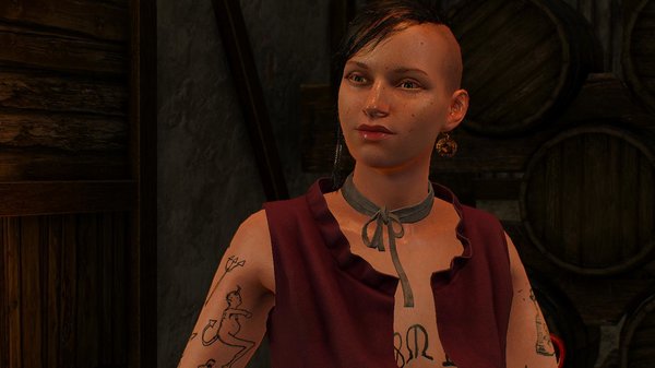 Девица из банды Ольгерта.. ВЕДЬМАК III (сборка Торна)