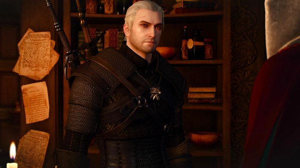 Геральт в Корво Бьянко.. Ведьмак III (сборка Торна)