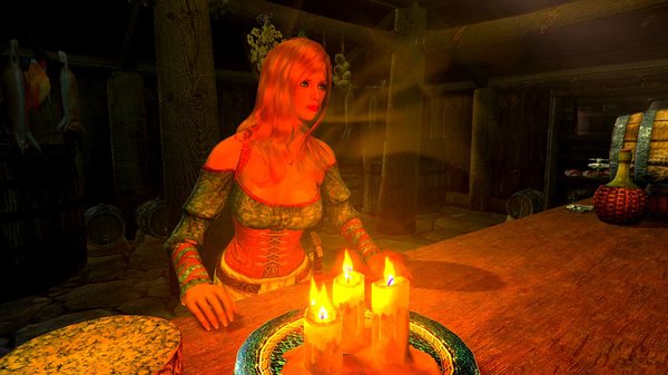 Девица в таверне.. SkyrimSE (сборка 6.0)