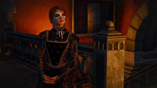 Анна Генриетта: почему я в маске.. Ведьмак III (сборка Торна)