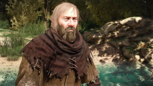 Монах стерегущий меч.. Ведьмак III (сборка Торна)