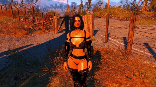 Бикини "Черная роза" ))) Fallout-4 (Сборка 6.4)