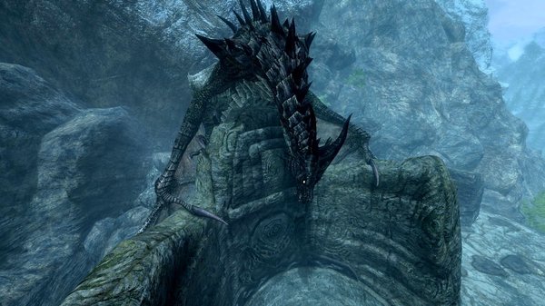 Дракон на стене слов.. SkyrimSE (сборка 6.0)