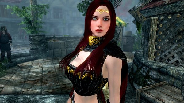 Серана в Рифтене.. SkyrimSE (сборка 6.0)