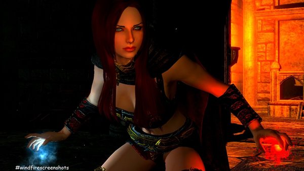 Красотка Серана.. SkyrimSE (сборка 6.0)