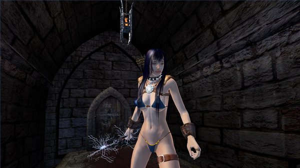 Селена с кинжалом грозы.. OBLIVION (Сборка 4.0)