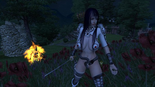 Cелена в бандитском форте.. OBLIVION (Сборка 4.0)