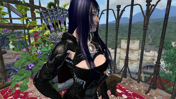 Селена в саду.. OBLIVION (Сборка 4.0)