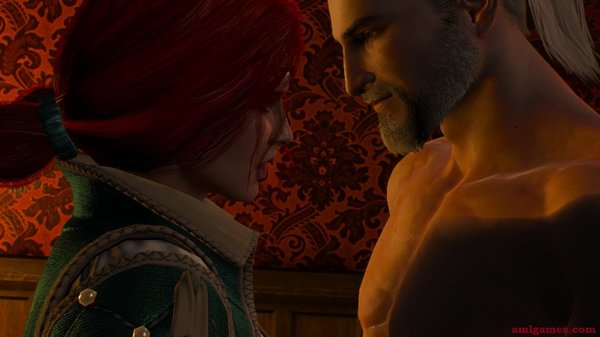 Цири и Геральт.. Ведьмак III (сборка Торна)