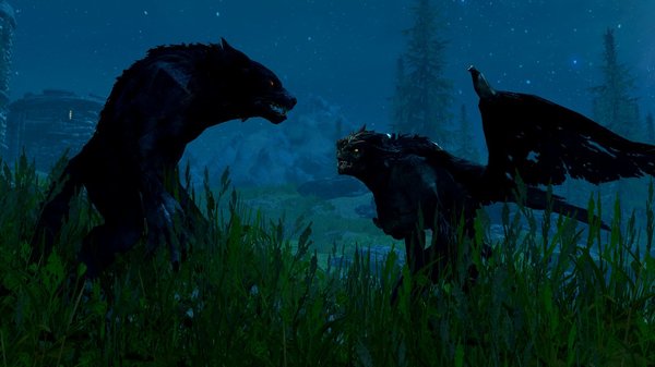 Оборотень и полукровка. SkyrimSE (сборка 6.0)