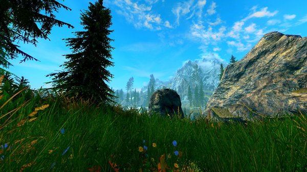 ПЕЙЗАЖ.. SkyrimSE (сборка 6.0)