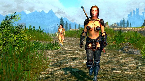 Анджелина и Рия.. SkyrimSE (сборка 6.0)