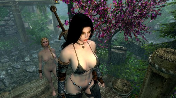 Нора спасла девицу.. SkyrimSE (сборка 6.0)