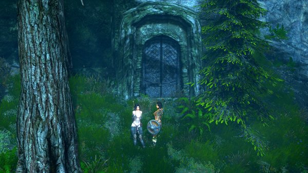 Возле древней гробницы.. SkyrimSE (сборка 6.0)