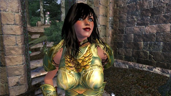 Алисия - спутница, которую может позвать каждый